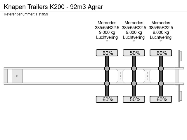 Knapen Trailers K200 - 92m3 Agrar – Bild 12
