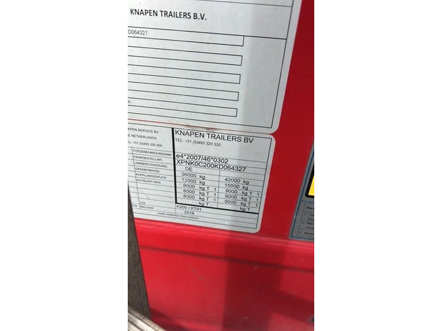 Knapen Trailers K200 - 92m3 Liftachse 10mm SP 01/27 – Bild 14